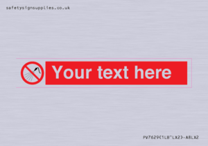 Custom prohibition Do not spray with water